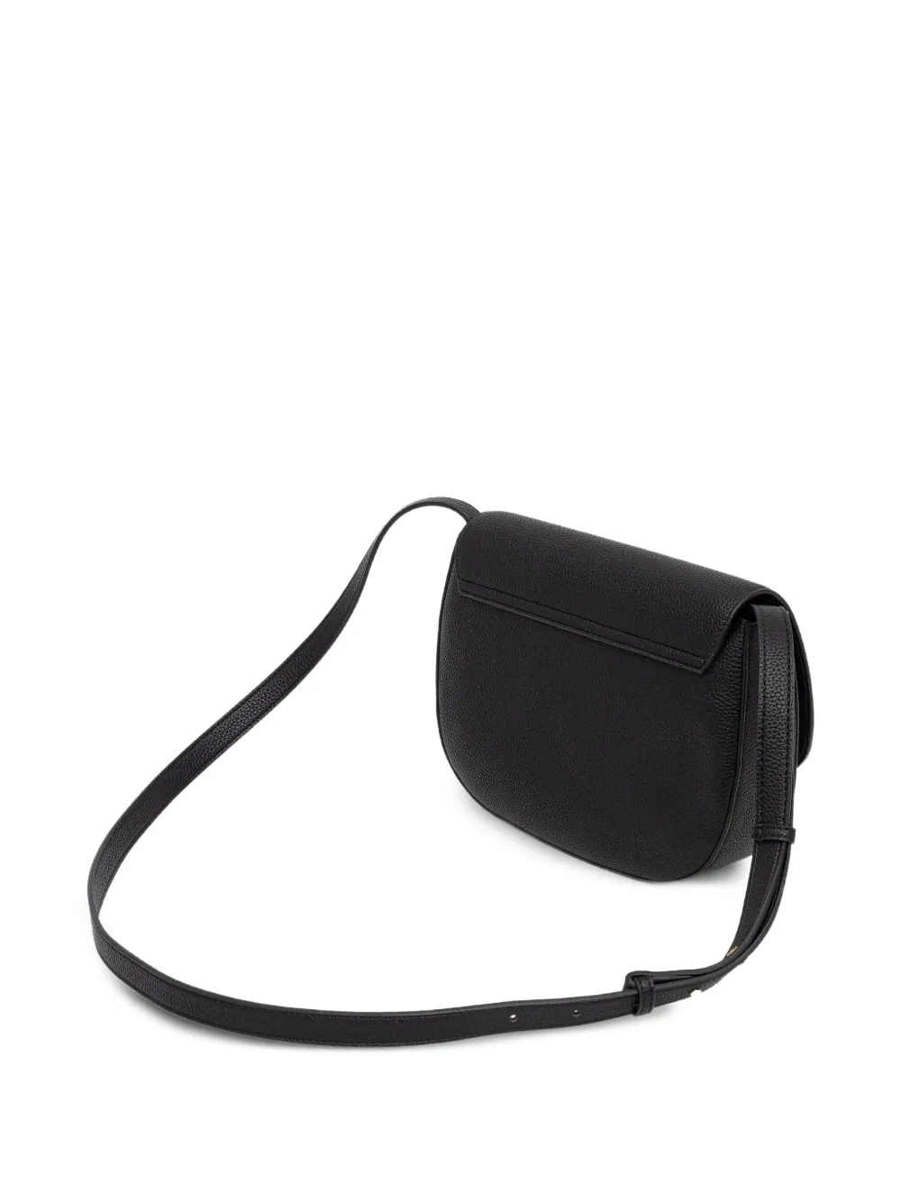 Twinset Leather Satchel Bag In Black