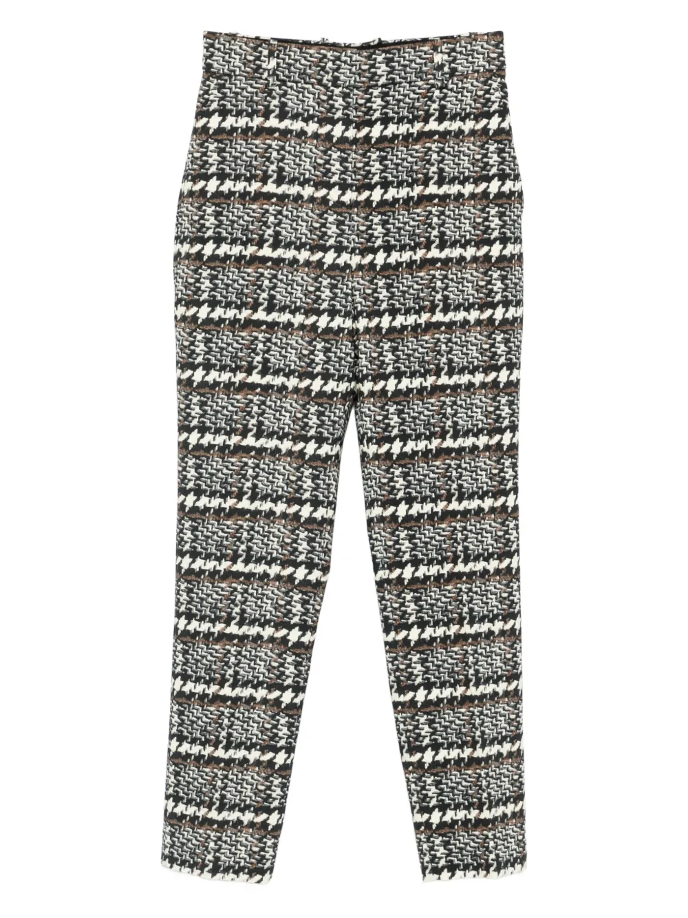 Ermanno Scervino check straight trousers | Grey | Image 1