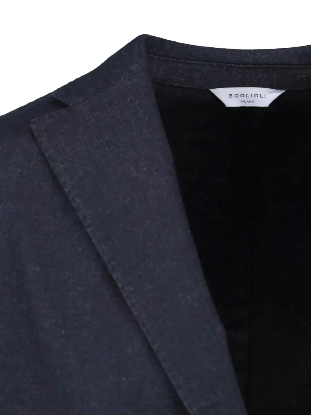Boglioli two-button patch-pocket blazer Grijs