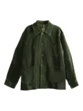 Uma Wang Jinn patch-pocket shirt jacket - Green