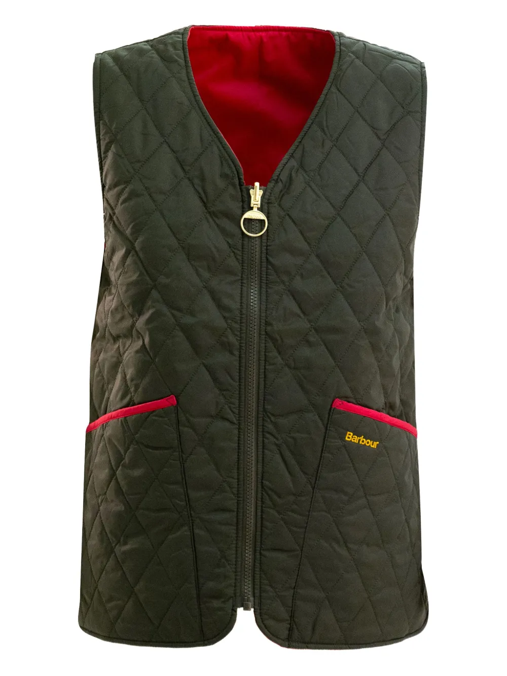 Barbour Gilet trapuntato | verde | Image 1