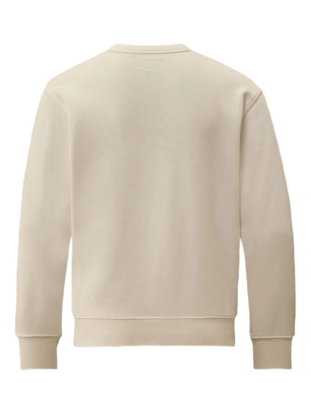 C.p. Company Graphic Print Sweater In Neutral