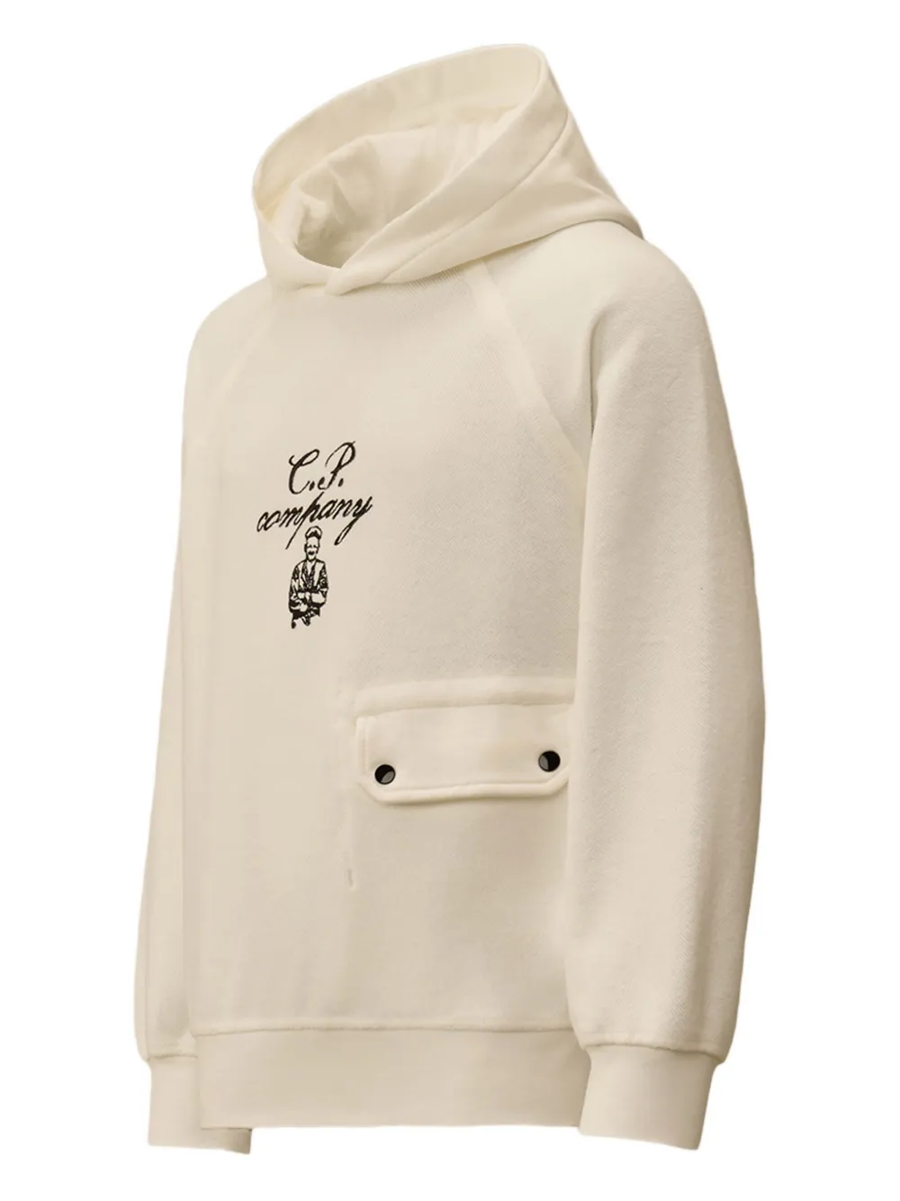 C.P. Company Kids logo-lettering pocket-detail hoodie | Boys Hoodies & Sweatshirts | Image 2