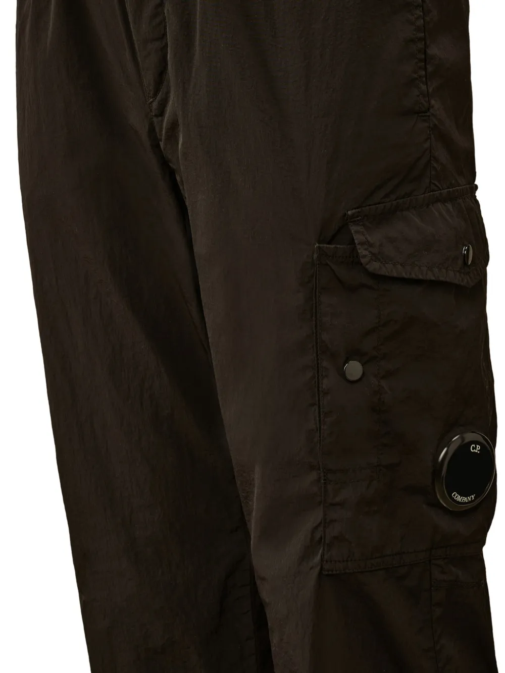 C.P. Company Kids Broek met cargozak Bruin