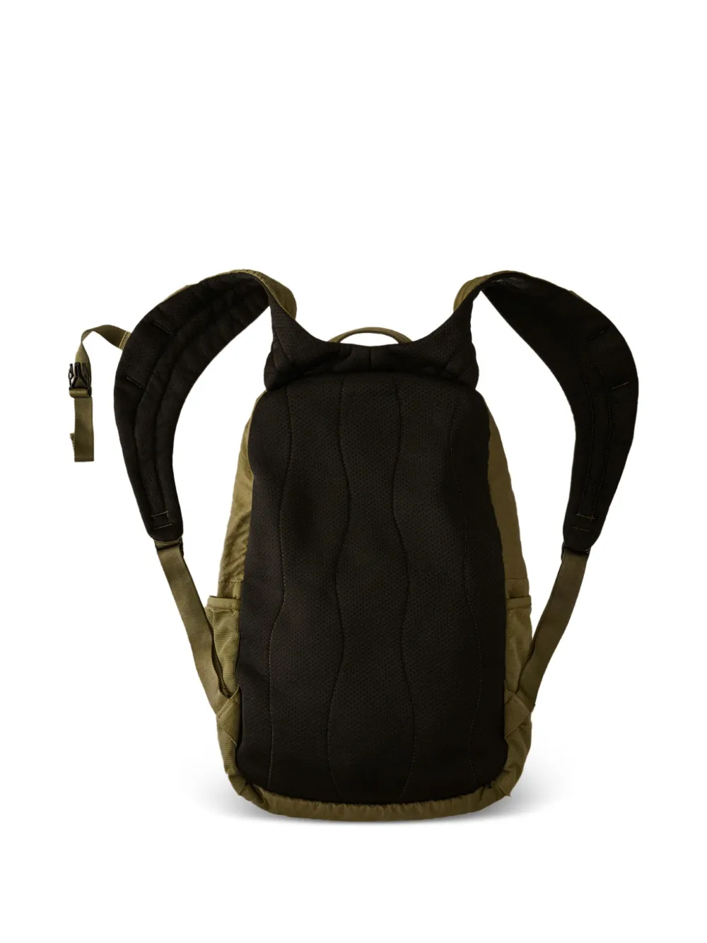 C.P. Company Kids logo patch backpack - Groen