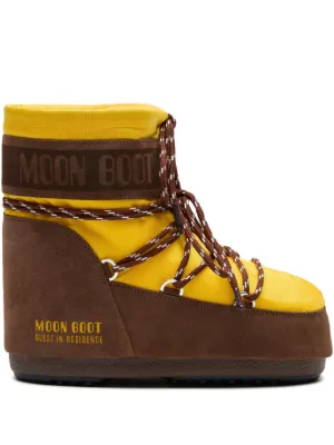 Moon Boot Icon Low スノーブーツ | オレンジ | FARFETCH JP