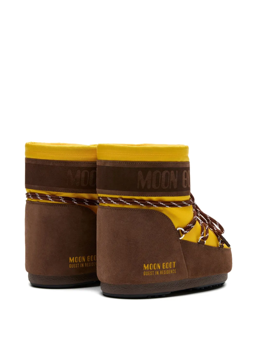 Moon Boot Lace-up Calf-length Boots In Multi