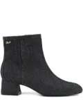 Karl Lagerfeld Bonnie denim boots - Blue