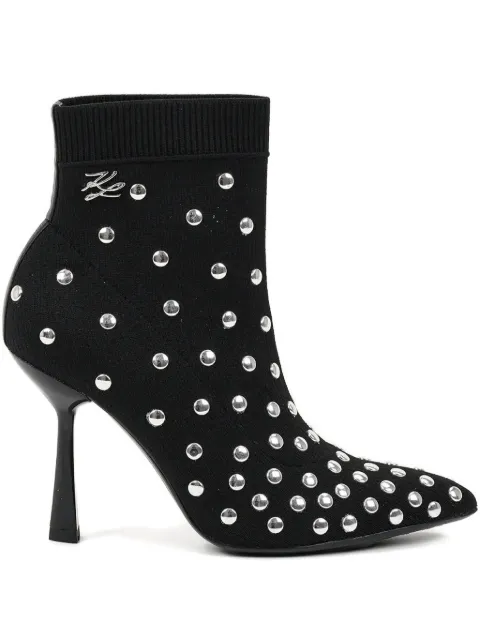 Karl Lagerfeld 100mm Pandara boots