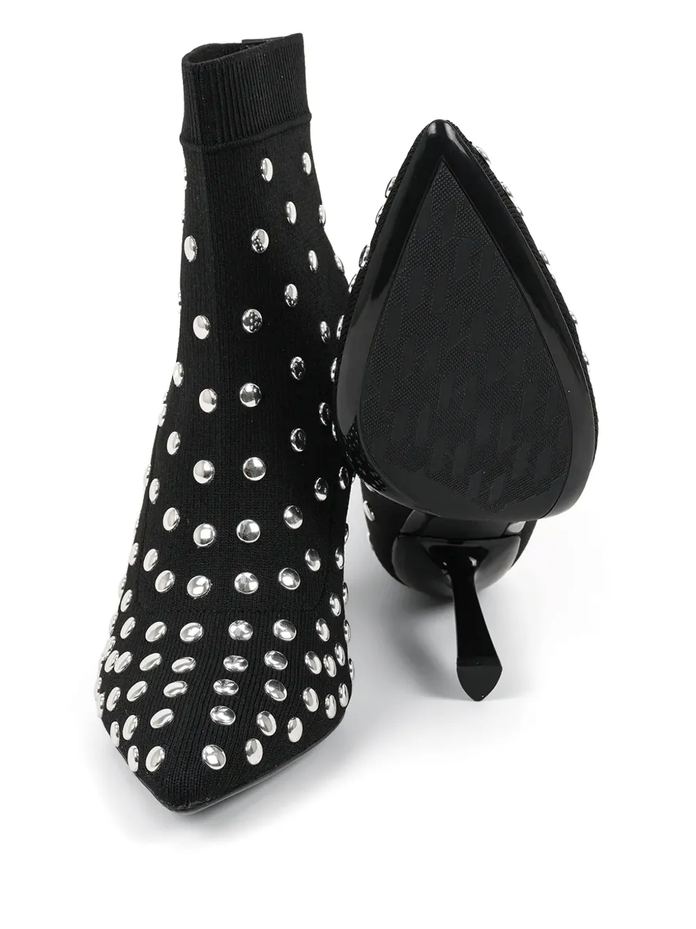 Karl Lagerfeld 100mm Pandara laarzen Zwart