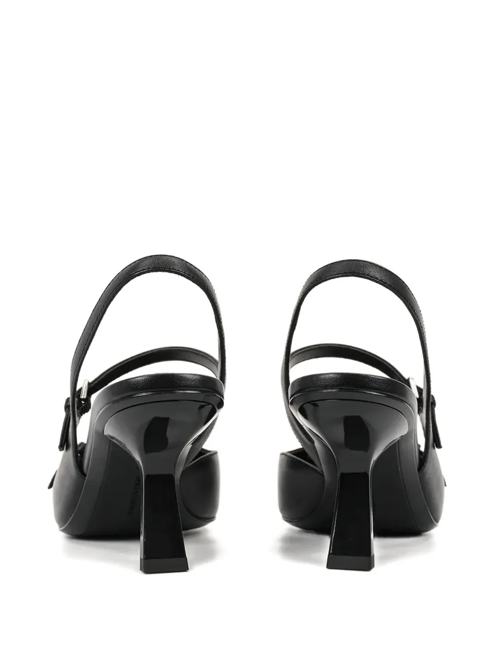 Karl Lagerfeld Slingback pumps met gesp Zwart