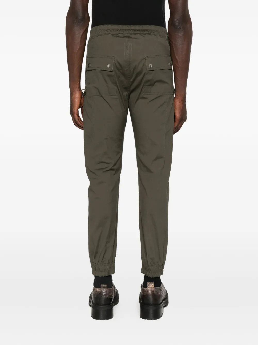 Rick Owens Cargo broek met rits Groen
