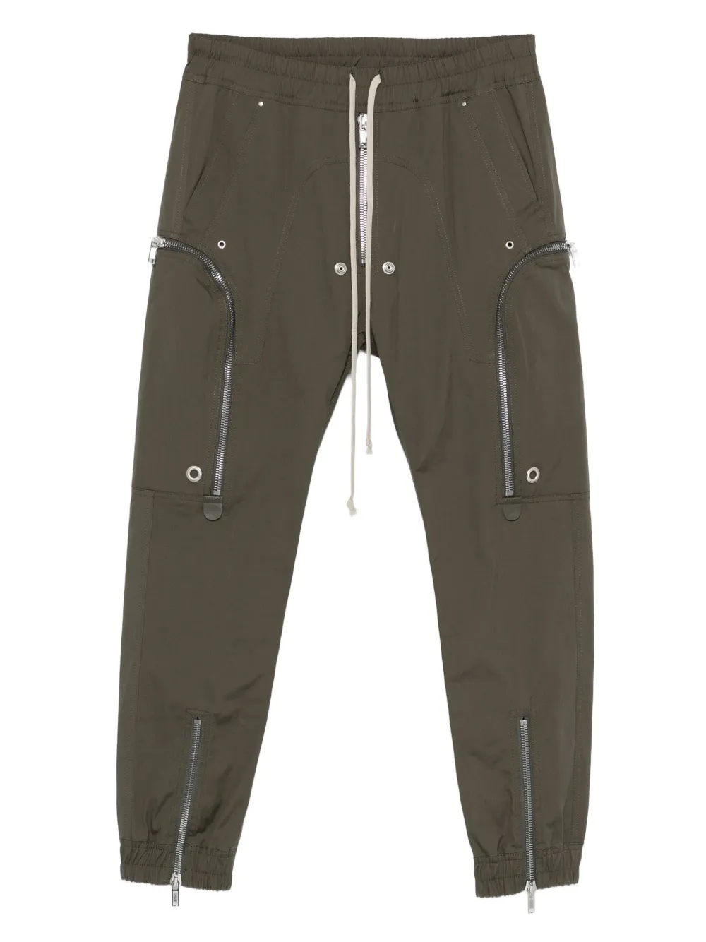 Rick Owens Cargo broek met rits Groen