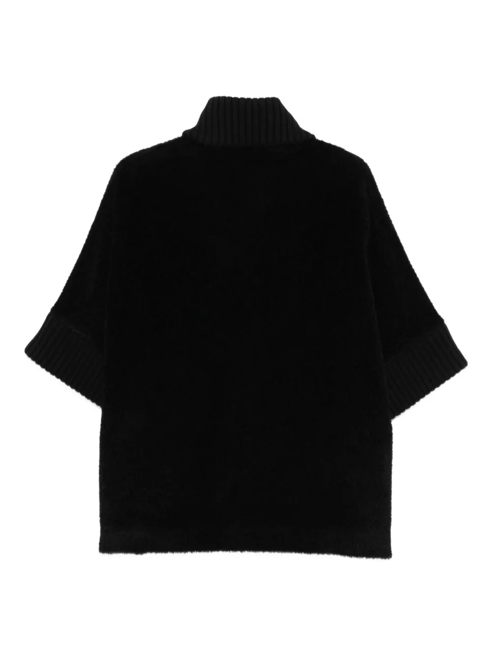 Cinzia Rocca short-sleeve zip-front cardigan | Single Breasted Coats | Image 2