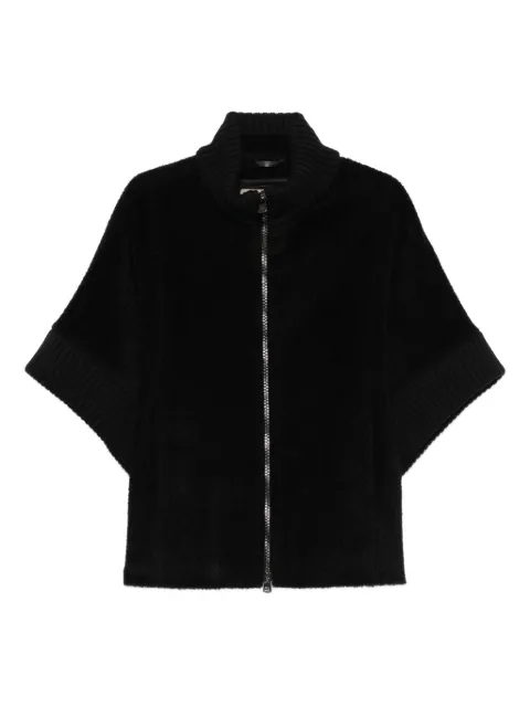 Cinzia Rocca short-sleeve zip-front cardigan