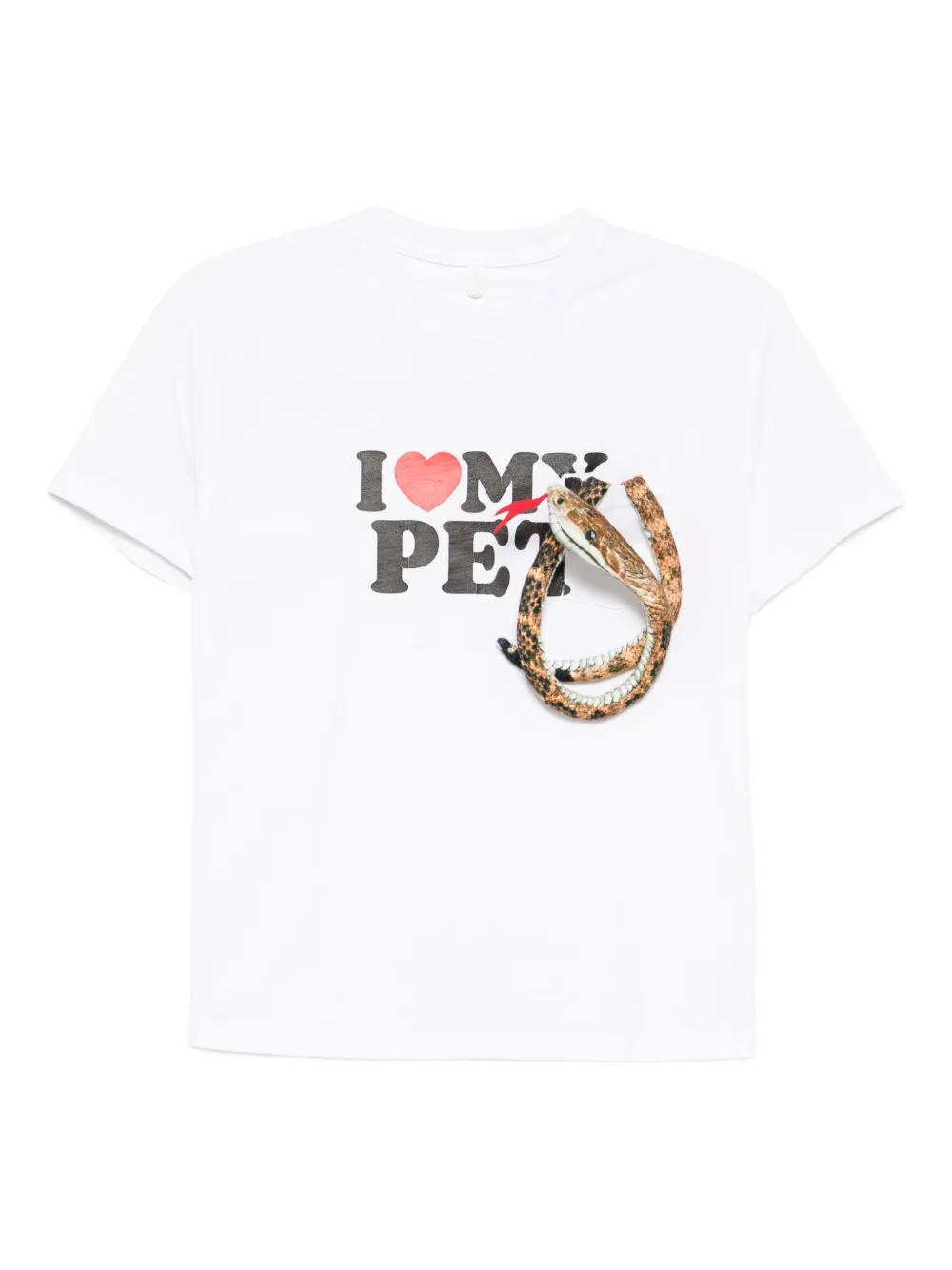 Doublet I Love My Pet T-shirt | White | Image 1