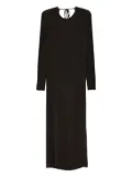 Uma Wang scoop-back dress - Brown