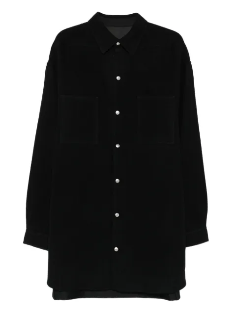 Rick Owens button-fastening shirt jacket