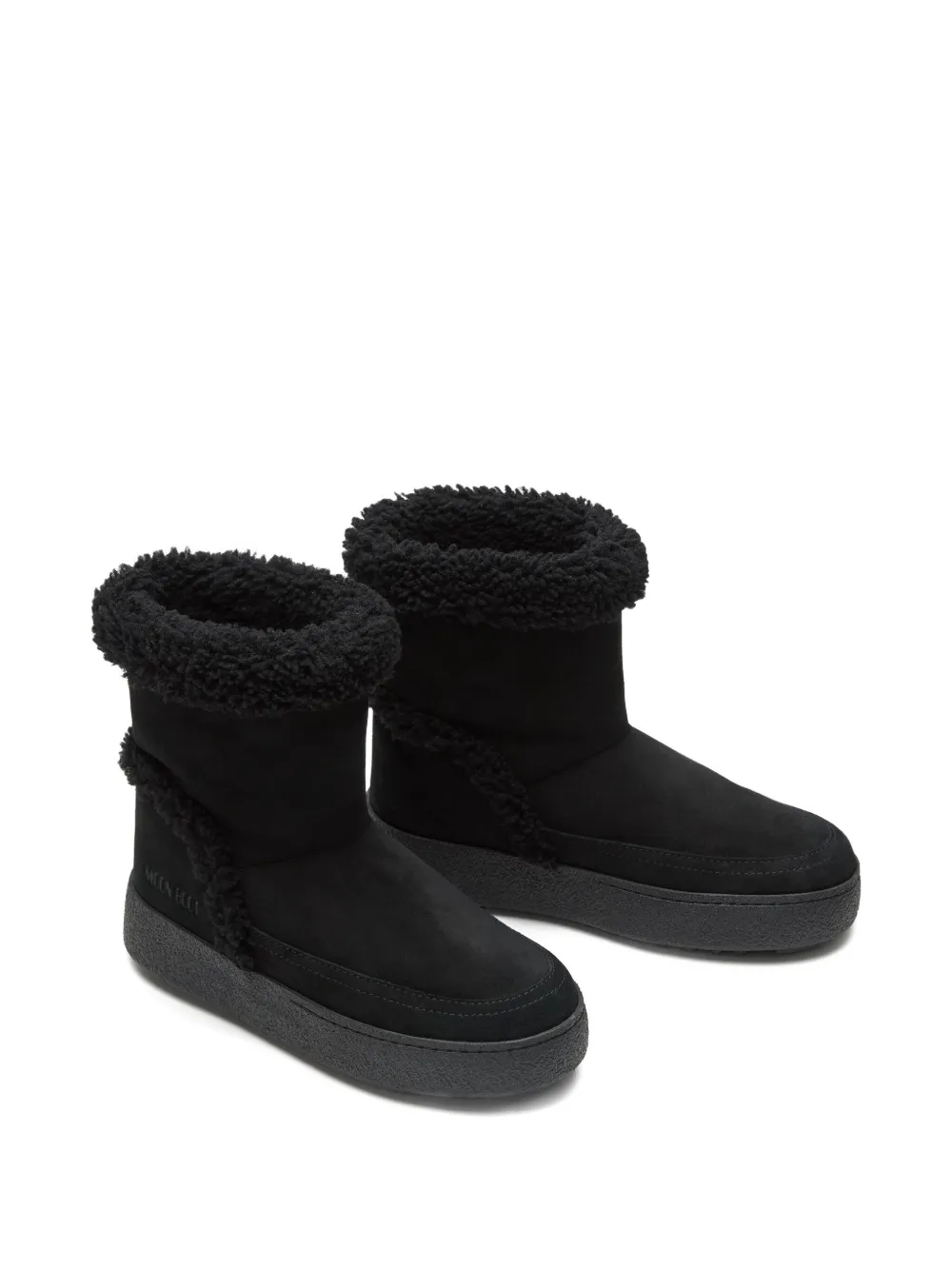 Moon Boot sherpa-trimmed platform boots | Ankle Boots | Image 2