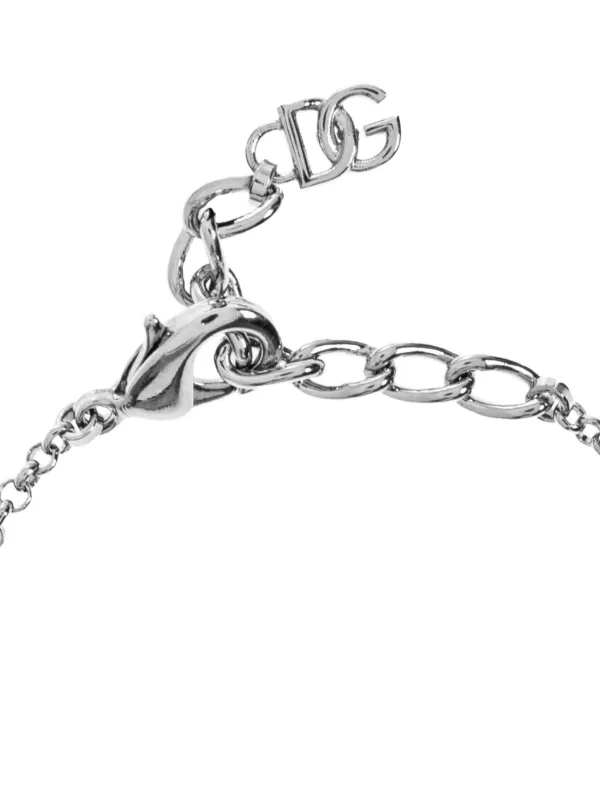 Dolce & Gabbana DG-logo Bracelet | Silver | FARFETCH JO