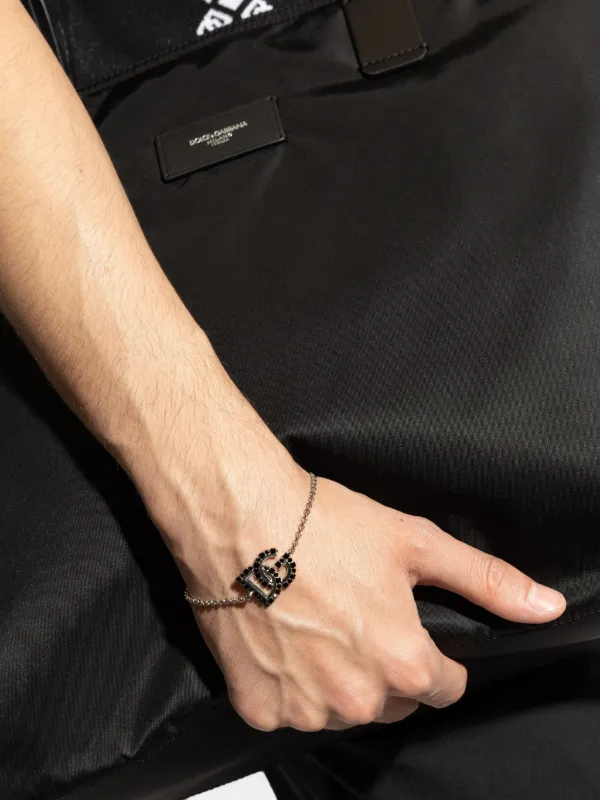 Dolce & Gabbana DG-logo Bracelet | Silver | FARFETCH JO