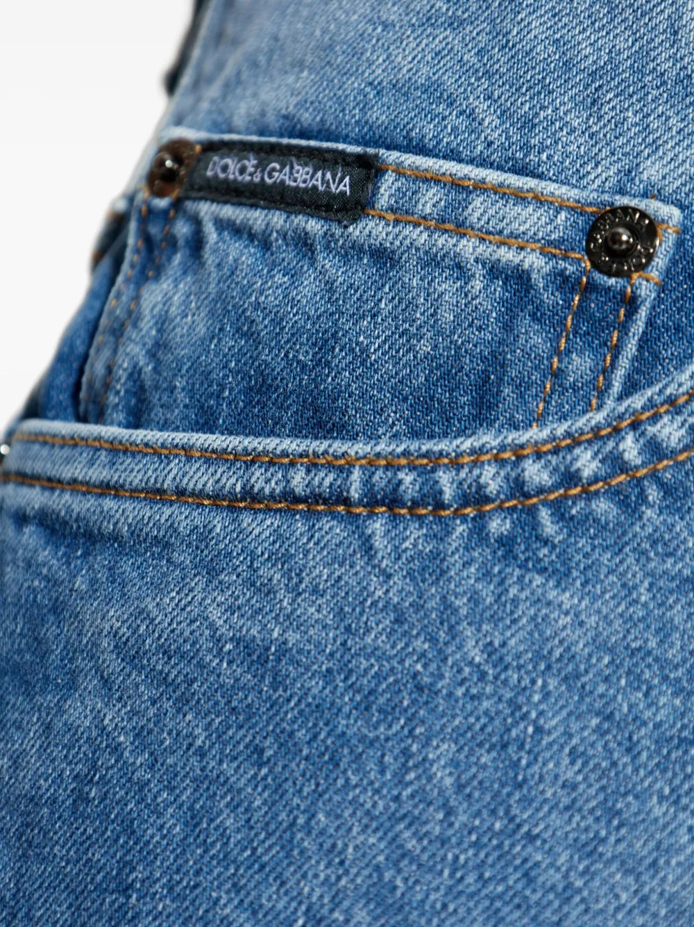 Dolce & Gabbana Five-pockets Jeans In Blue