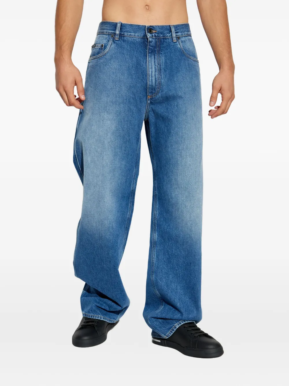 Dolce & Gabbana Five-pockets Jeans In Blue