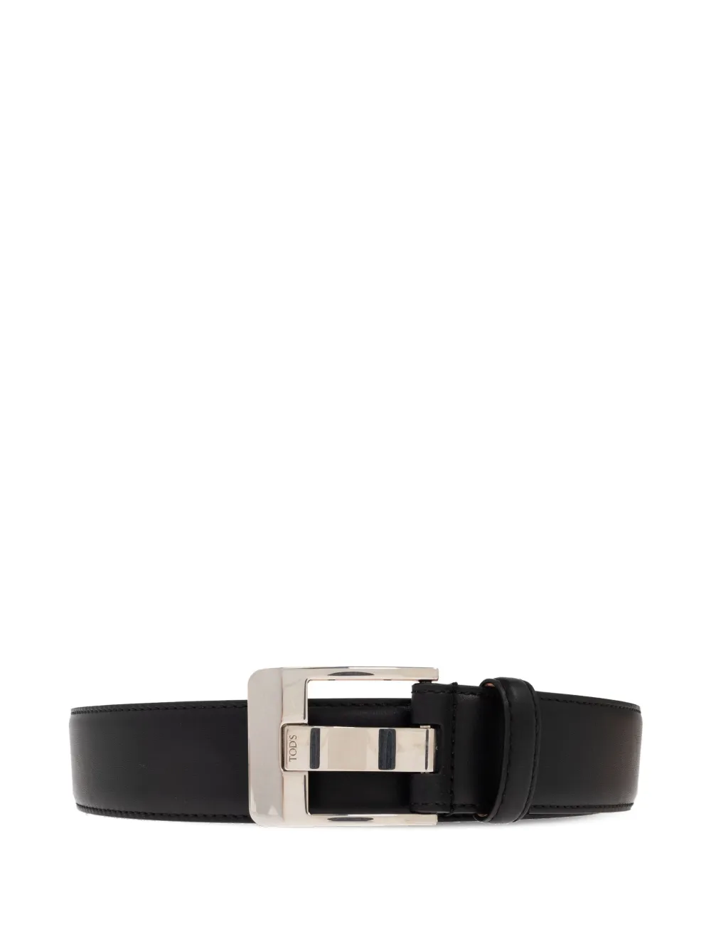 Tod's leather buckle belt | Black | Image 1