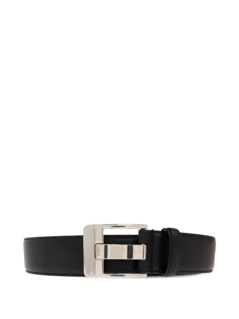 Tod's leather buckle belt