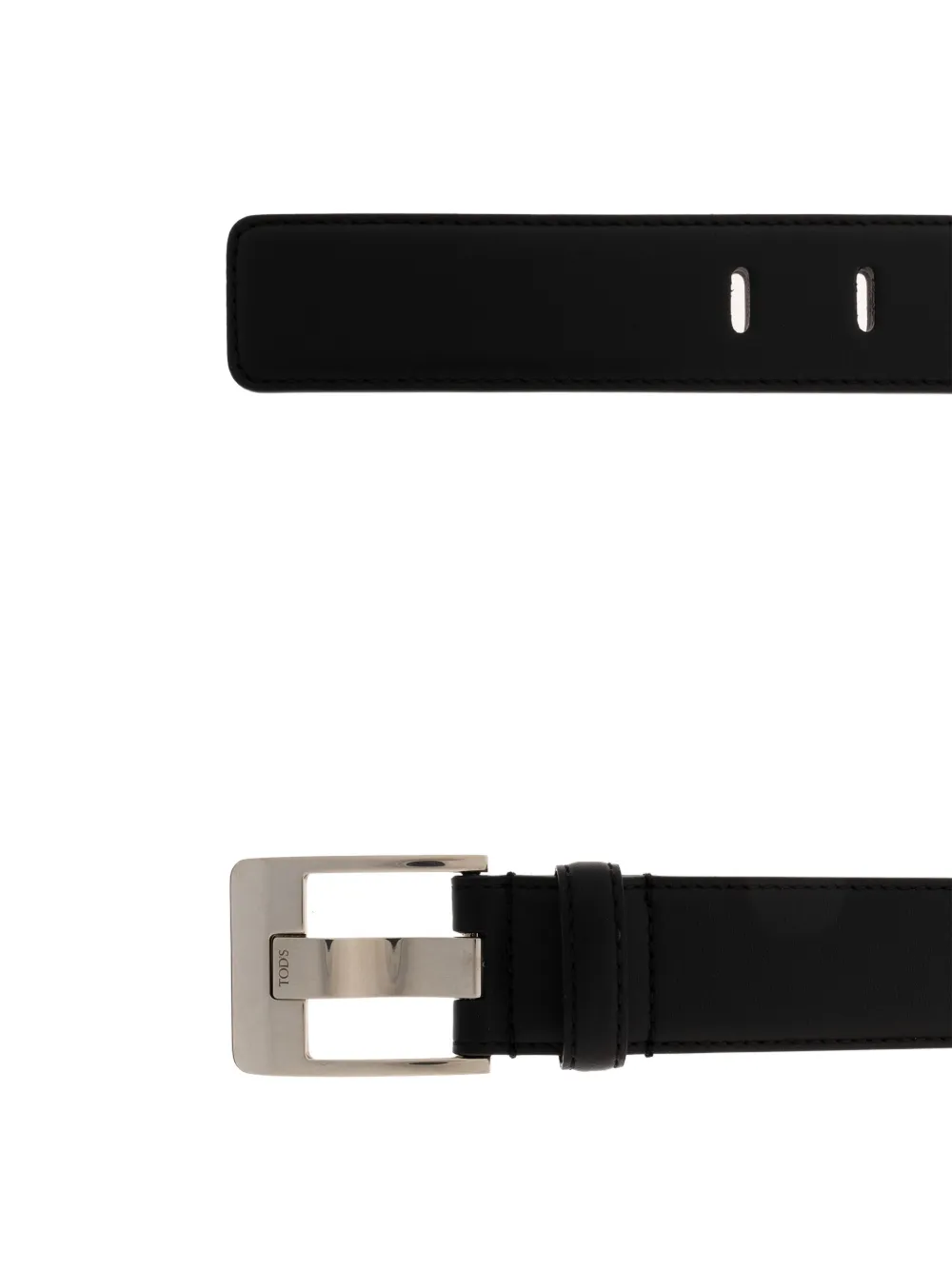 Tod's Leren gespriem Zwart