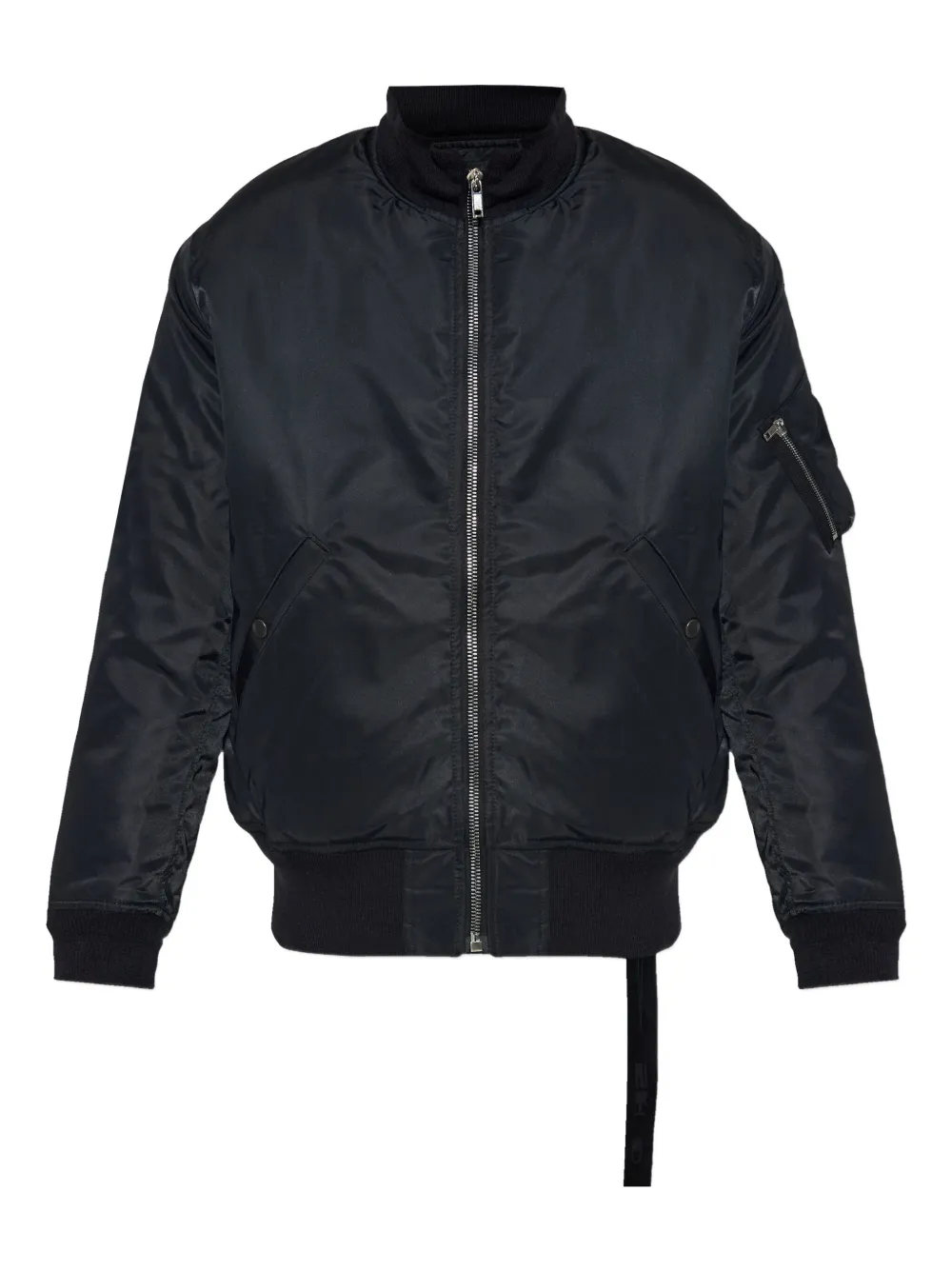Rick Owens DRKSHDW zip-fastening bomber jacket Zwart