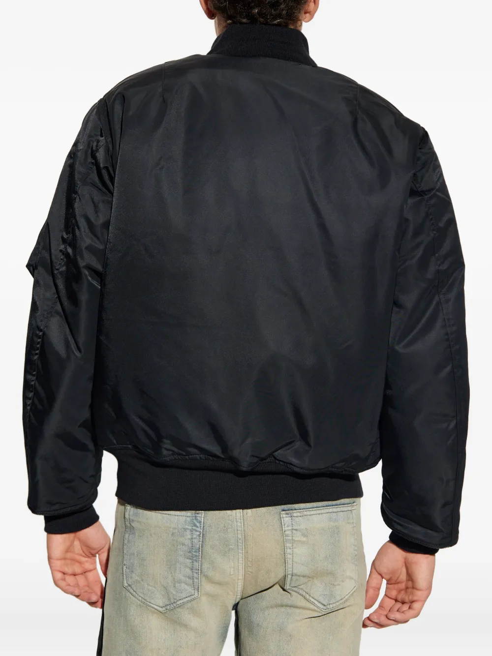 Rick Owens DRKSHDW zip-fastening bomber jacket Zwart