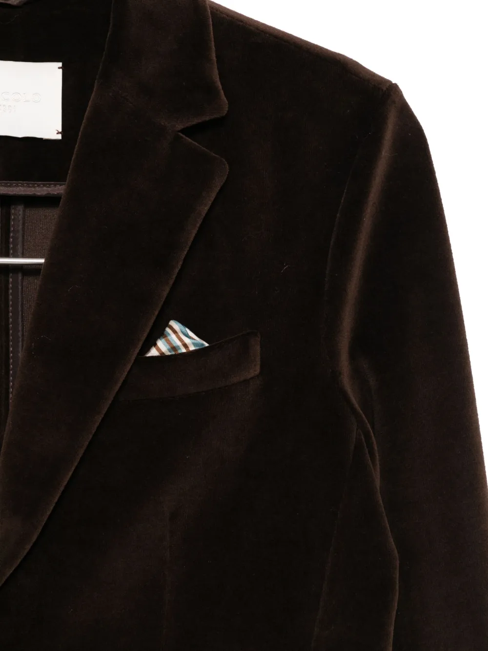 Circolo 1901 Fluwelen blazer Bruin