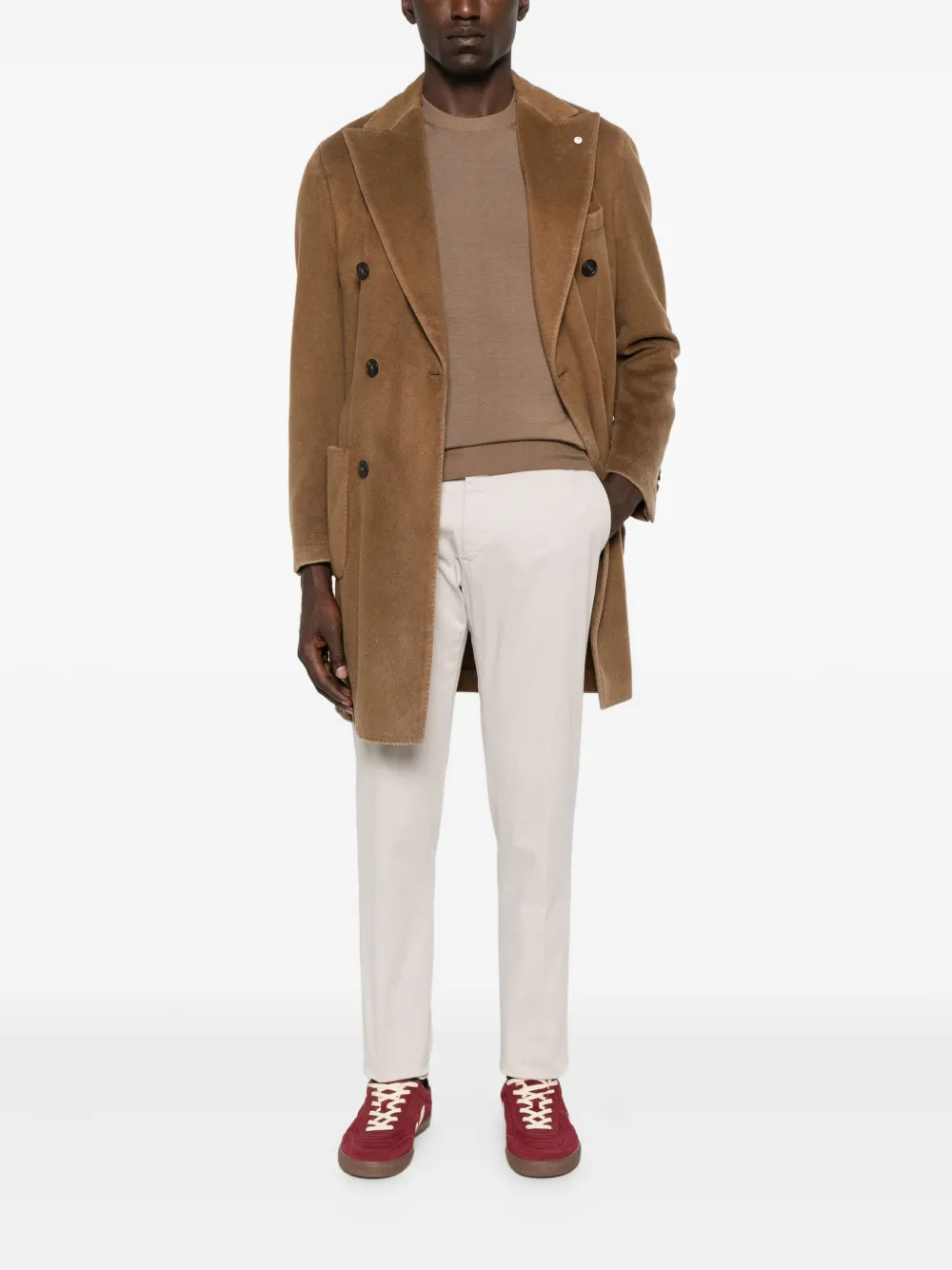 Incotex Katoenen broek Beige