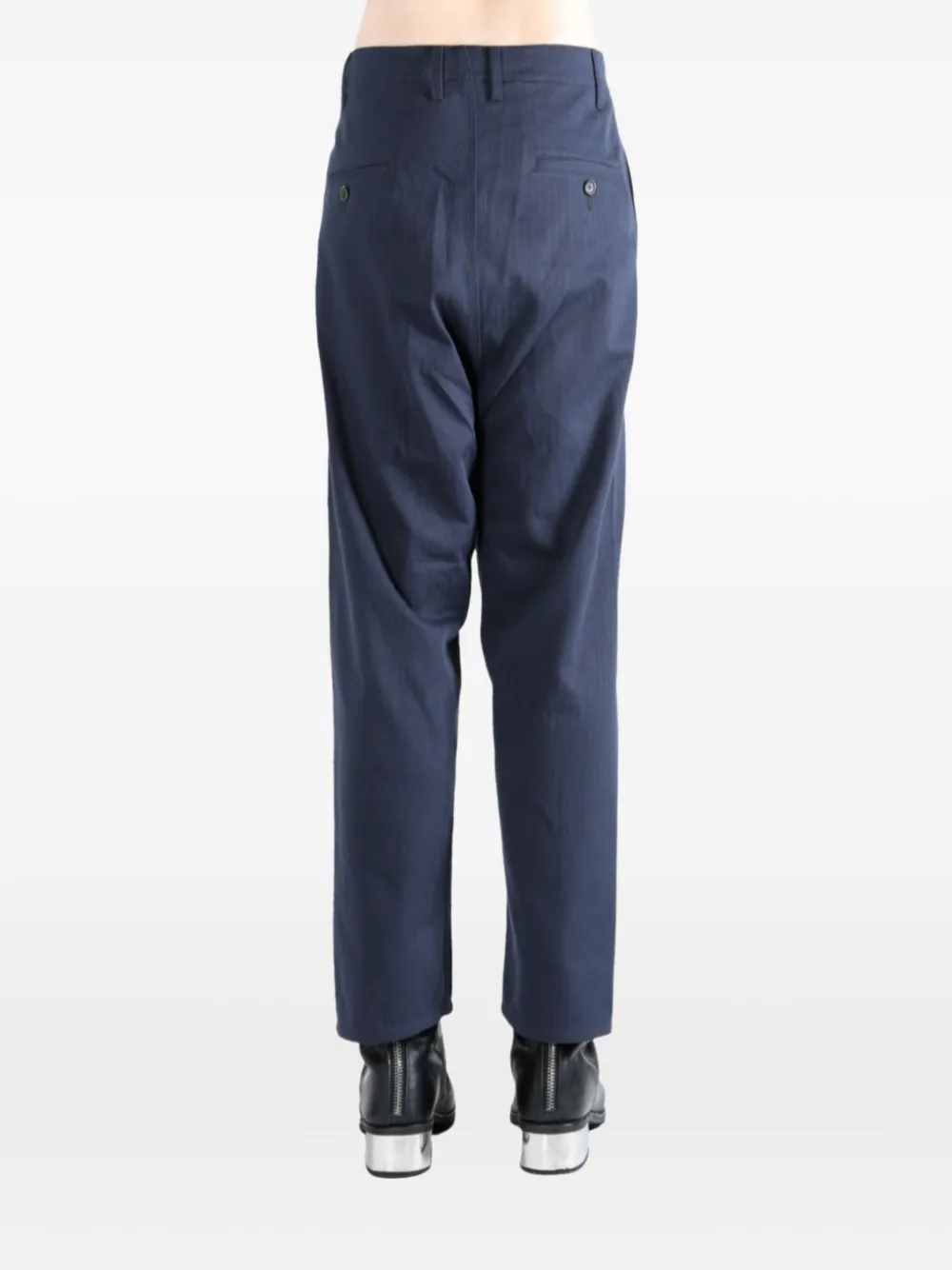 Uma Wang drawstring pocket trousers Blauw