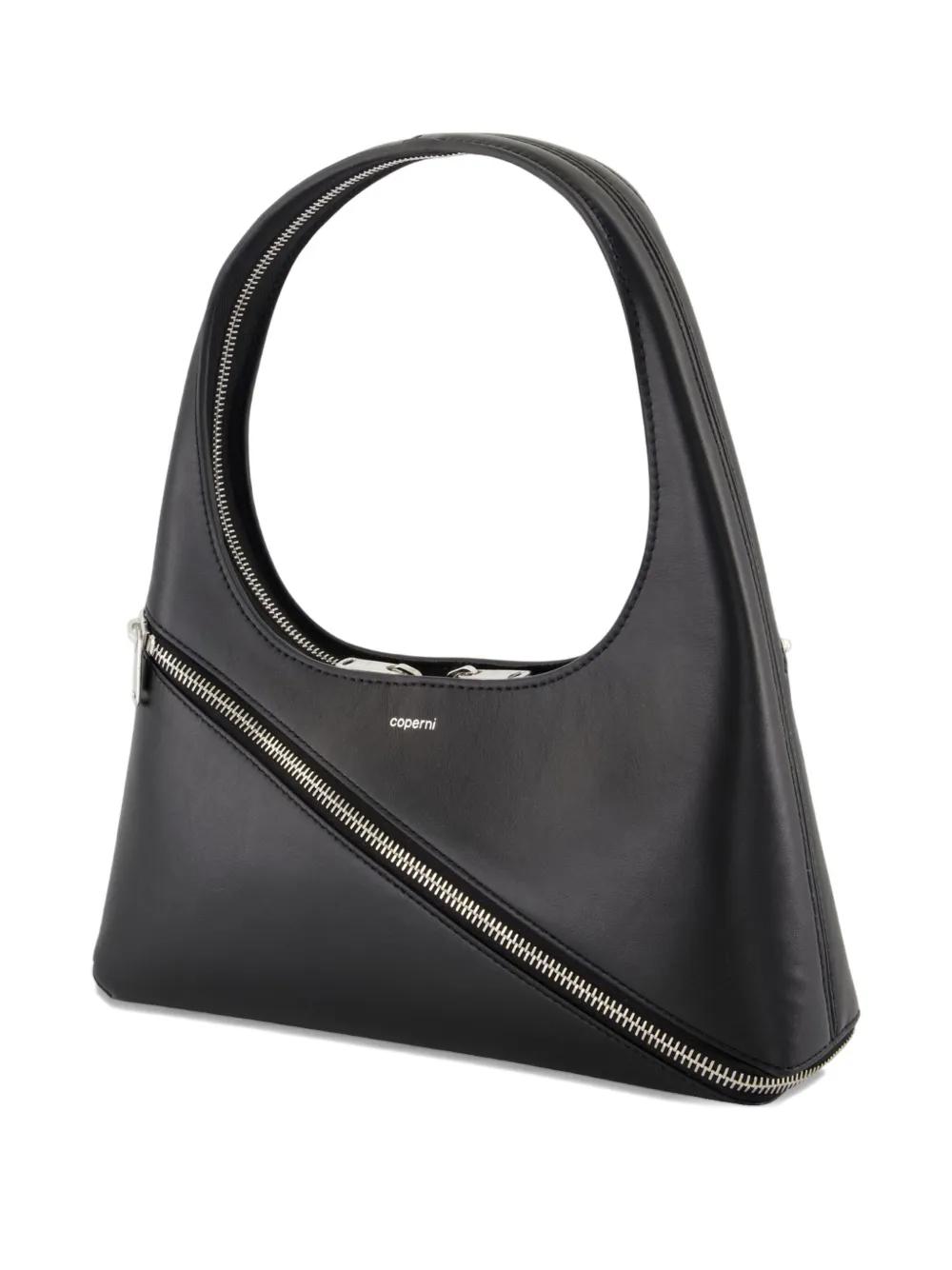 Coperni calf-leather shoulder bag Zwart