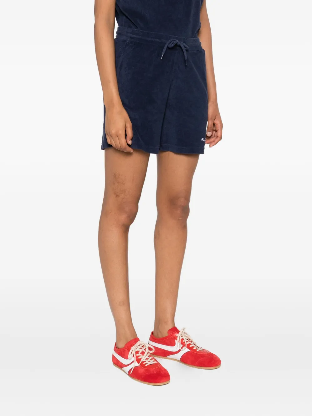 Sporty & Rich Shorts met trekkoord Blauw