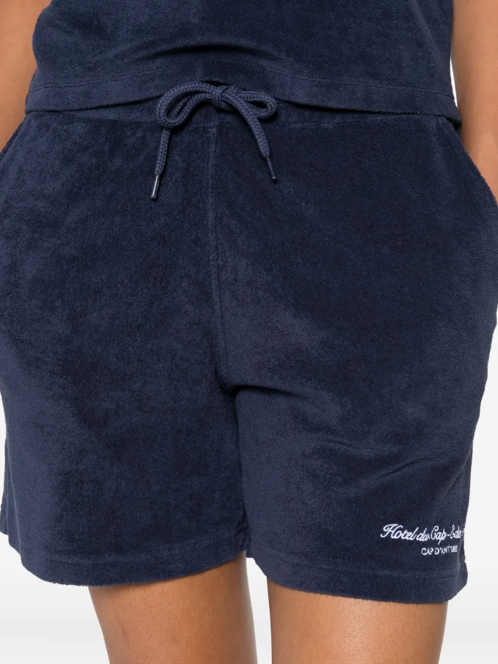 Sporty & Rich Shorts met trekkoord Blauw