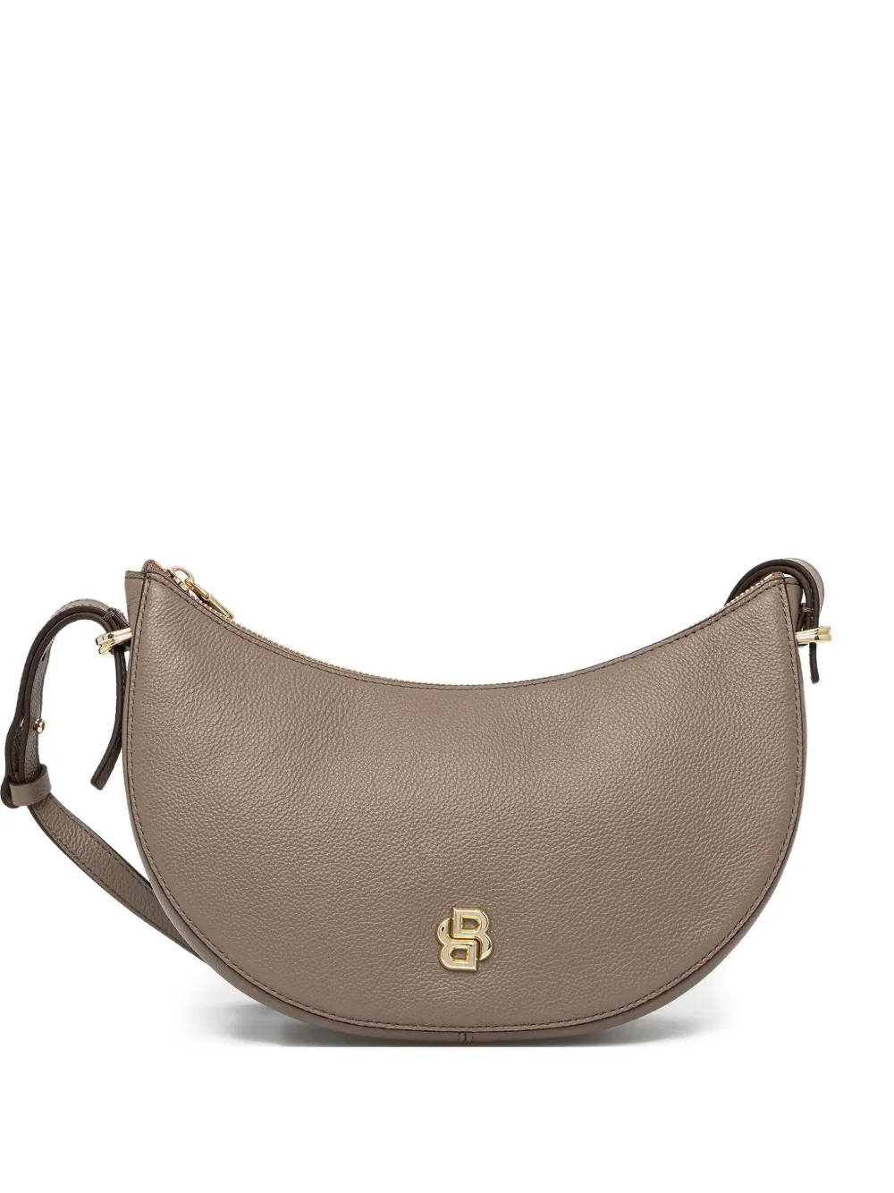 BOSS logo-plaque shoulder bag | Brown | Image 1