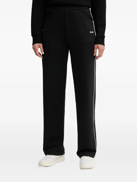 BOSS side-stripe trousers