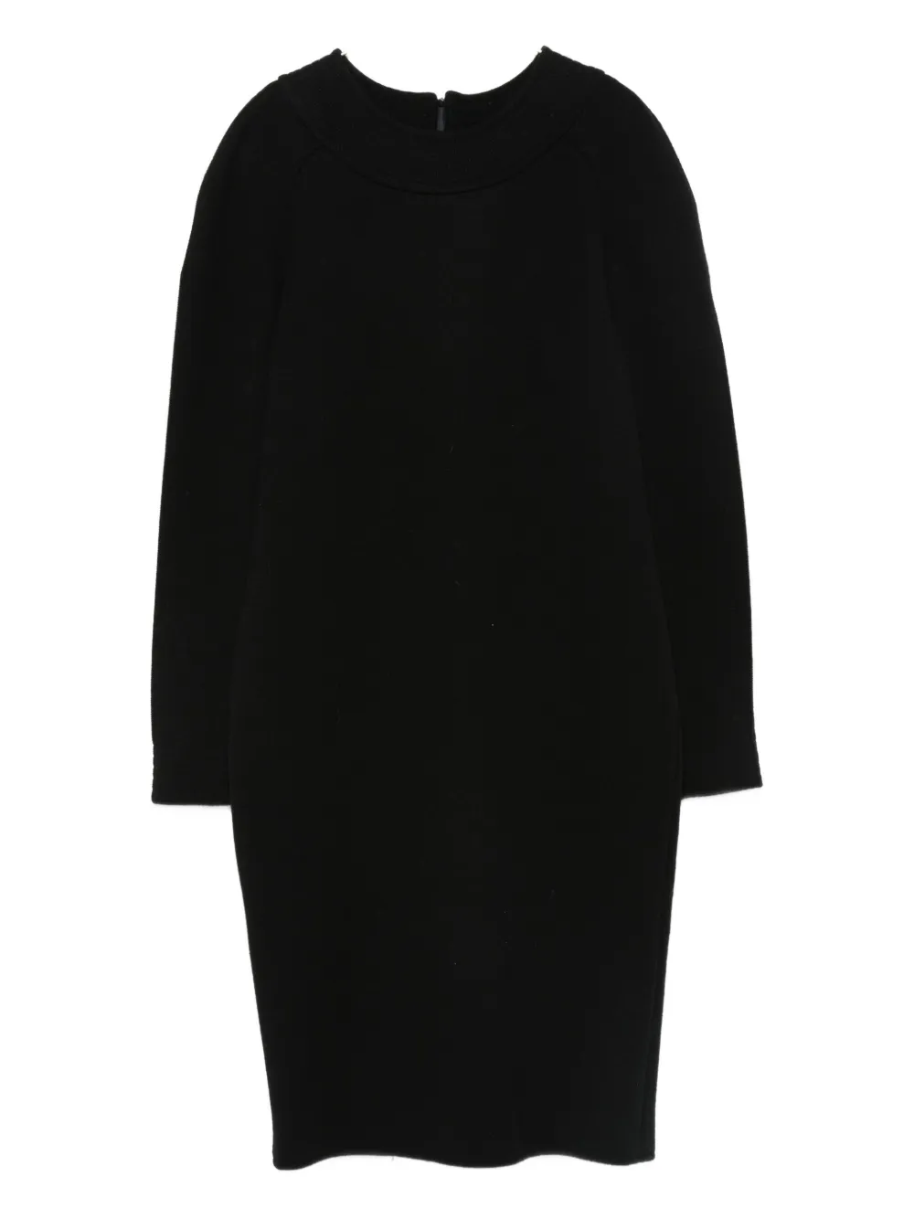 Christian Dior Pre-Owned 1980s long-sleeve dress | Black | Image 1