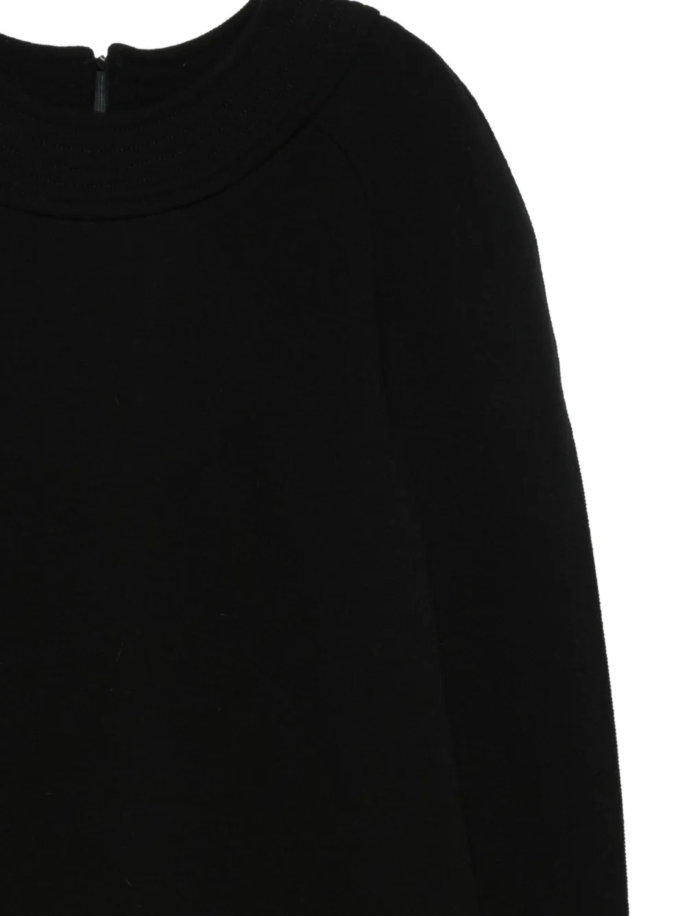 Pre-owned Dior 1980s Long-sleeve Dress In Black