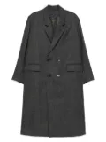 Soeur double-breasted wool coat - Grey