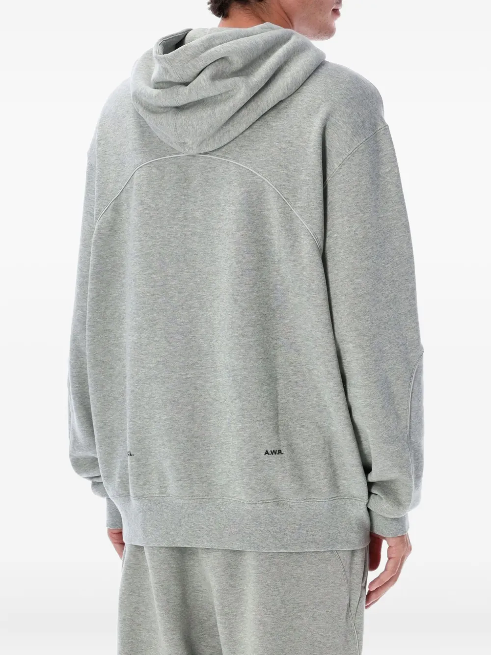 Nike Hoodie met geborduurd logo Grijs