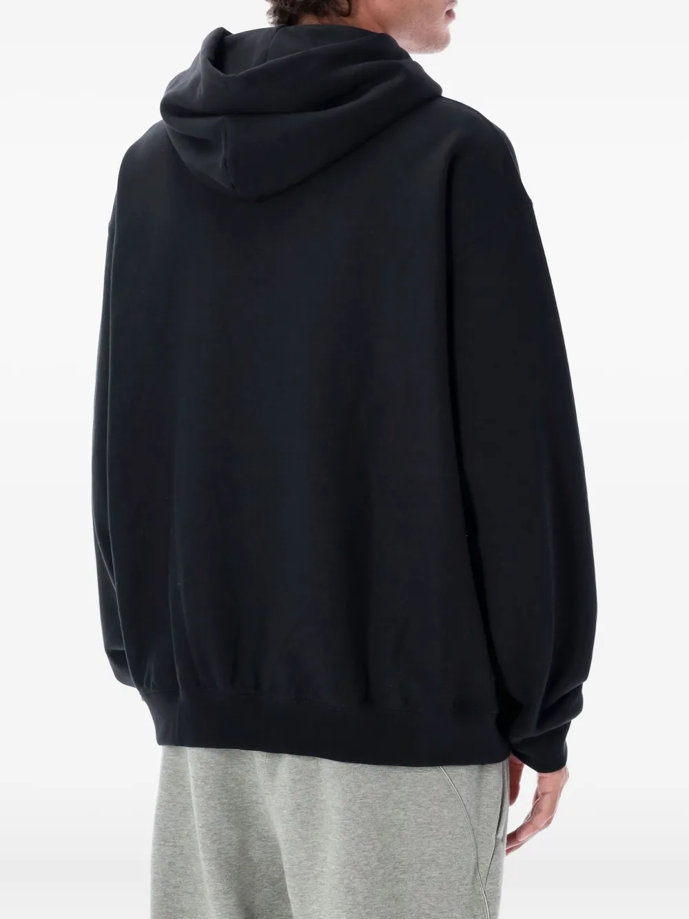 Nike Hoodie met geborduurd logo Zwart