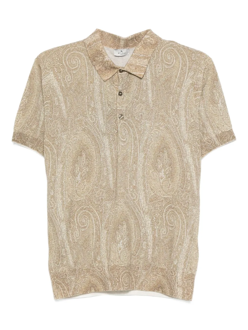 ETRO paisley-pattern polo shirt | Neutrals | Image 1
