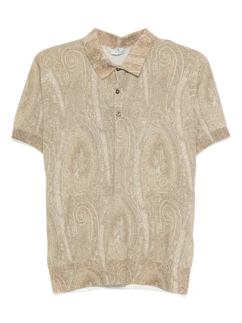 ETRO Poloshirt mit Paisleymuster 