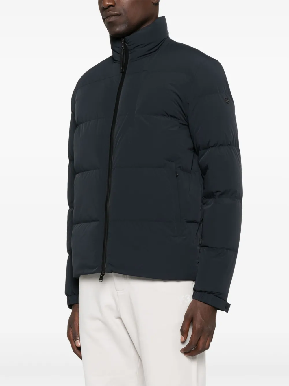  Duno Quilted Puffer Jacket - Blue 