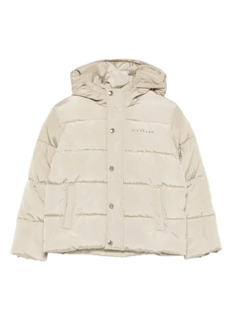 John Richmond Junior hooded padded jacket