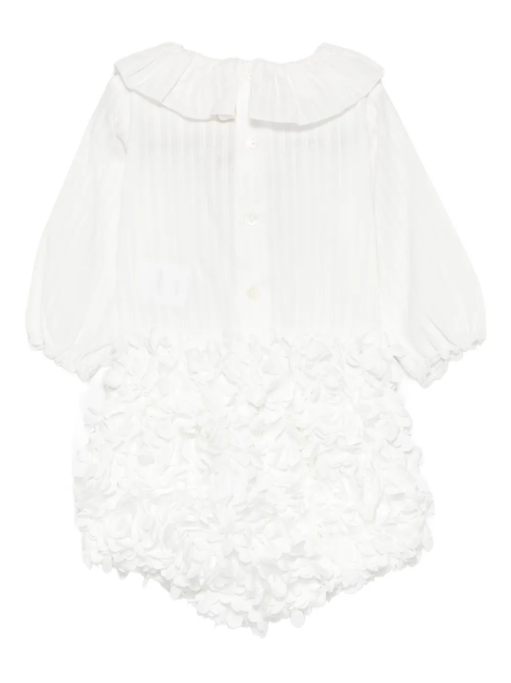 La Stupenderia ruffled-petal body - Wit
